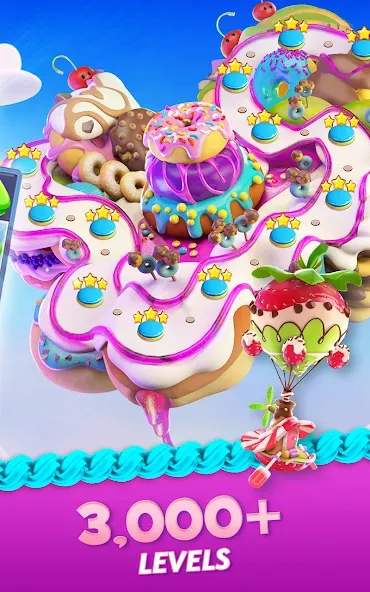 Cookie Jam Blast™ Match 3 Game (Куки Джем Бласт) МОД/Взлом [Деньги, Монеты и Меню MOD] Screenshot 2