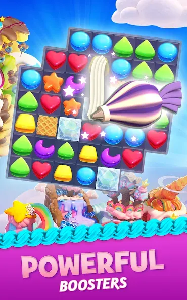 Cookie Jam Blast™ Match 3 Game (Куки Джем Бласт) МОД/Взлом [Деньги, Монеты и Меню MOD] Screenshot 3