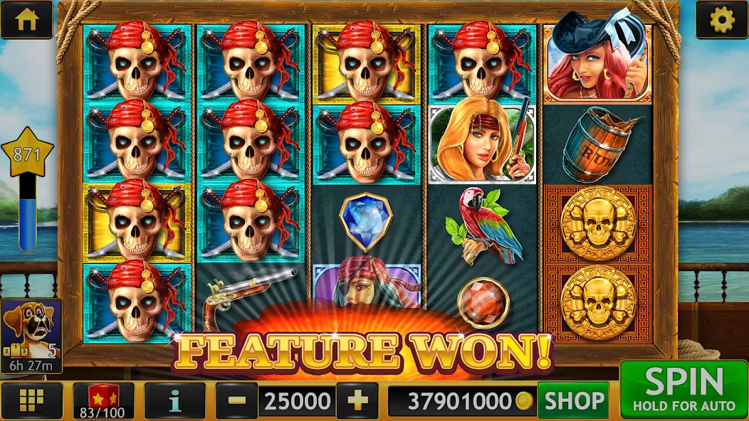 Vegas Slots Galaxy (Вегас Слотс Гэлэкси) МОД/Взлом [Бесконечные деньги, Монеты и Мега MOD] Screenshot 5