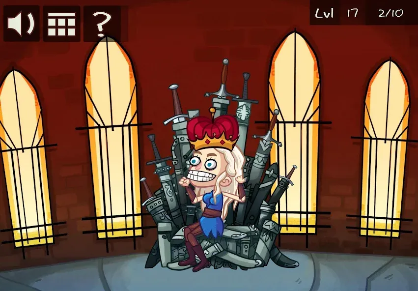 Troll Face Quest: TV Shows МОД/Взлом [Меню, Бесконечные монеты и Открытые уровни] Screenshot 2