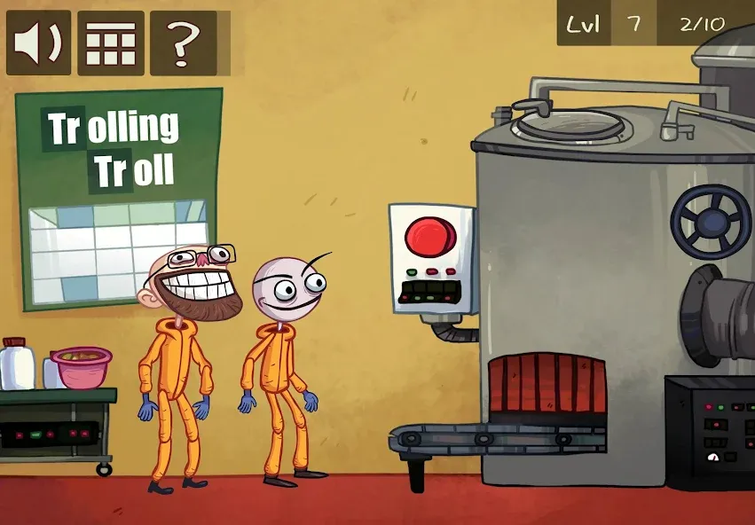 Troll Face Quest: TV Shows МОД/Взлом [Меню, Бесконечные монеты и Открытые уровни] Screenshot 4