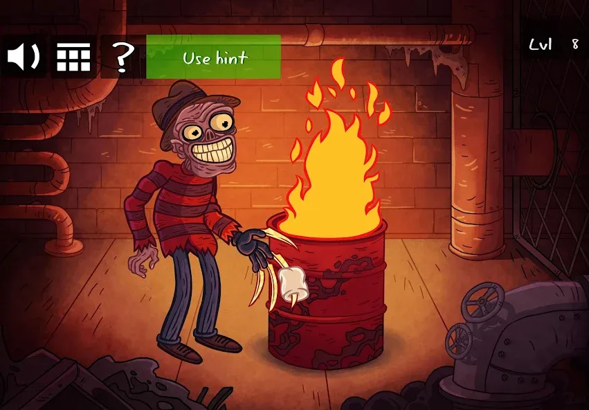 Troll Face Quest: Horror 2 (Тролль Фейс Квест) МОД/Взлом [Все открыто, Дополнительные деньги и Меню MOD] Screenshot 2