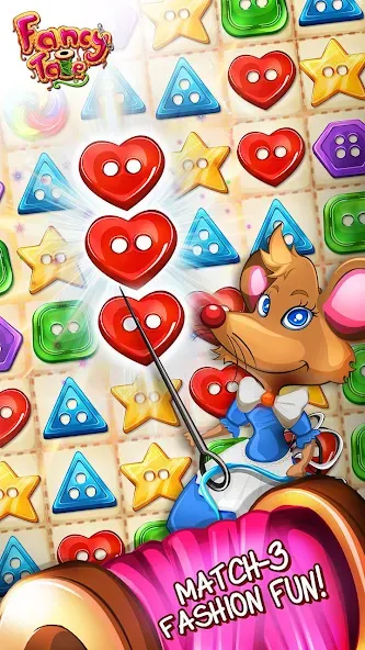 Fancy Tale:Fashion Puzzle Game (Фэнси Тейл) МОД/Взлом [Меню, Бесконечные монеты и Открытые уровни] Screenshot 1