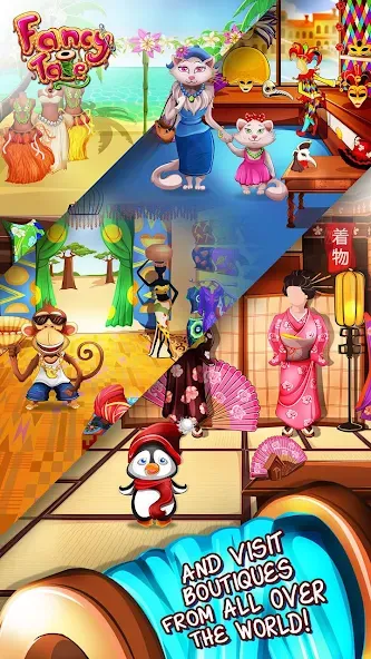Fancy Tale:Fashion Puzzle Game (Фэнси Тейл) МОД/Взлом [Меню, Бесконечные монеты и Открытые уровни] Screenshot 5