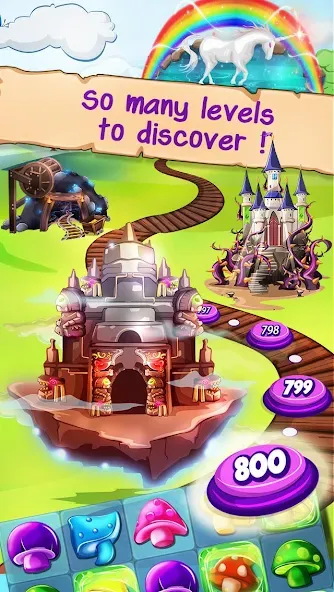 Witchy World (Уитчи Ворлд) МОД/Взлом [Много монет, Открытые уровни и Мега MOD] Screenshot 4
