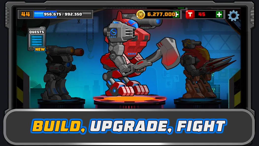 Super Mechs (Супер Мехи) МОД/Взлом [Много монет, Открытые уровни и Мега MOD] Screenshot 1