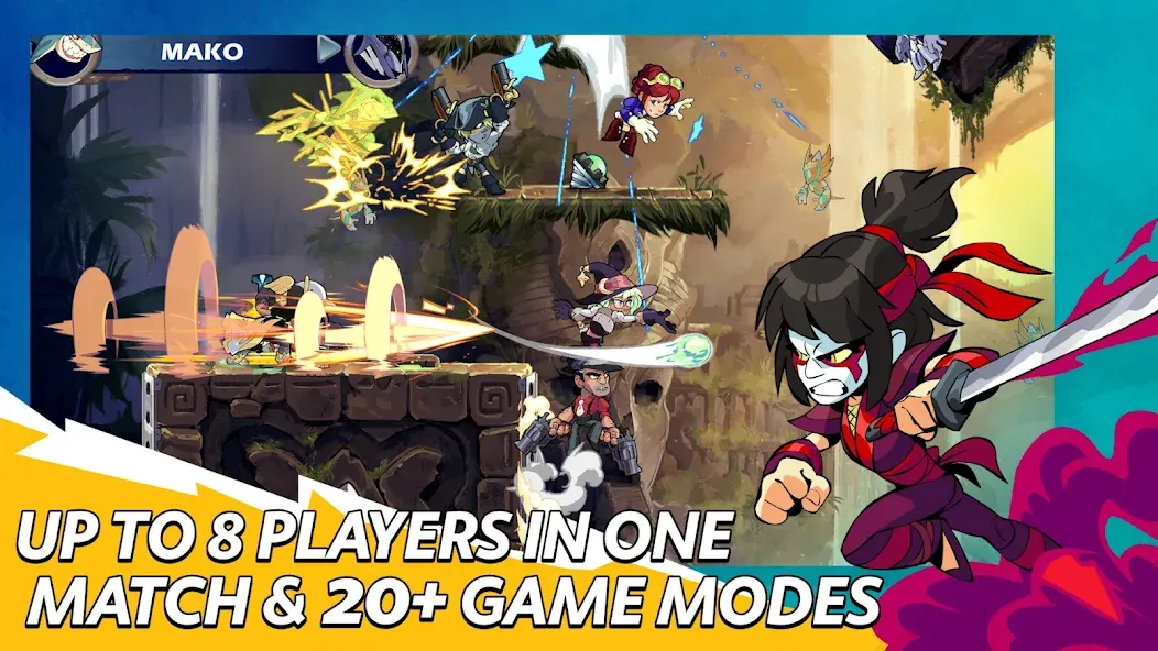 Brawlhalla (Броулхалла) МОД/Взлом [Много монет, Открытые уровни и Мега MOD] Screenshot 5