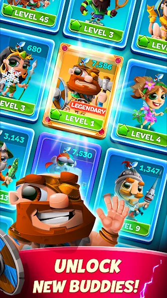 Lucky Buddies (Лаки Баддис) МОД/Взлом [Деньги, Монеты и Меню MOD] Screenshot 4