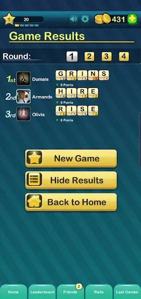 Word Battle (Уорд Баттл) МОД/Взлом [Все открыто, Дополнительные деньги и Меню MOD] Screenshot 4