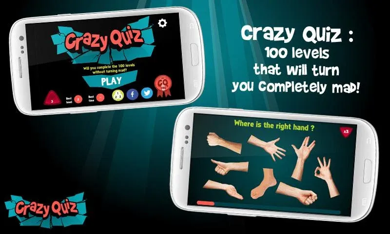 Crazy Quiz (Крэйзи Квиз) МОД/Взлом [Много монет, Открытые уровни и Мега MOD] Screenshot 1
