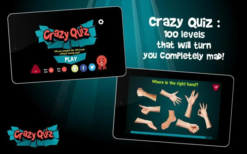 Crazy Quiz (Крэйзи Квиз) МОД/Взлом [Много монет, Открытые уровни и Мега MOD] Screenshot 5
