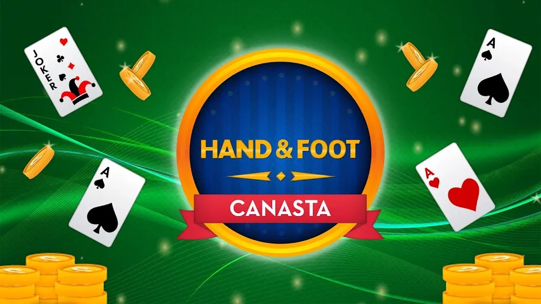 Hand and Foot Canasta МОД/Взлом [Много монет, Открытые уровни и Мега MOD] Screenshot 1