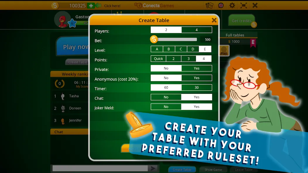 Hand and Foot Canasta МОД/Взлом [Много монет, Открытые уровни и Мега MOD] Screenshot 3