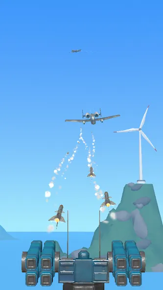 Air Defense: Airplane Shooting (Эйр Дефенс) МОД/Взлом [Бесконечные деньги, Монеты и Мега MOD] Screenshot 3