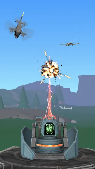 Air Defense: Airplane Shooting (Эйр Дефенс) МОД/Взлом [Бесконечные деньги, Монеты и Мега MOD] Screenshot 5