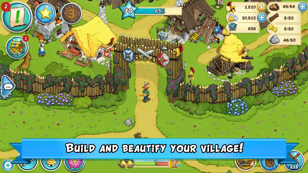 Asterix and Friends (Астерикс и друзья) МОД/Взлом [Деньги, Монеты и Меню MOD] Screenshot 1