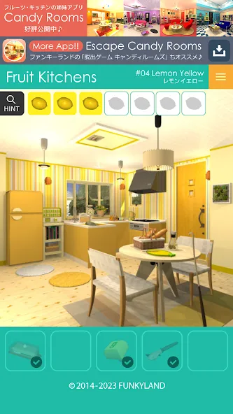 Escape Fruit Kitchens (Эскеип Фрут Китченз) МОД/Взлом [Много денег, Монет и Все открыто] Screenshot 1