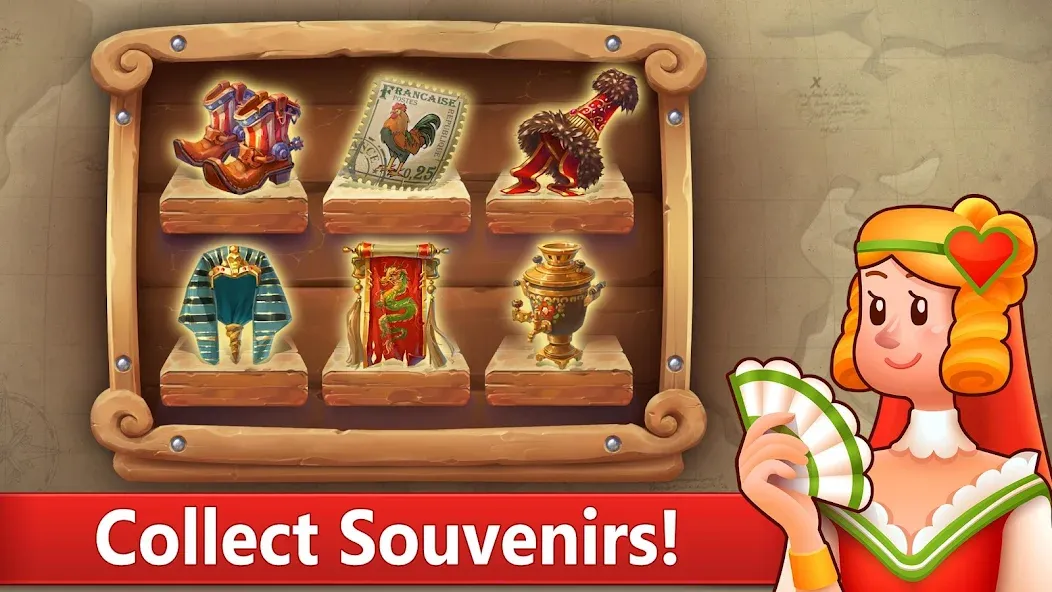 Klondike Solitaire card game МОД/Взлом [Деньги, Монеты и Меню MOD] Screenshot 4