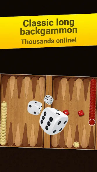 Backgammon Long Arena МОД/Взлом [Меню, Бесконечные монеты и Открытые уровни] Screenshot 1