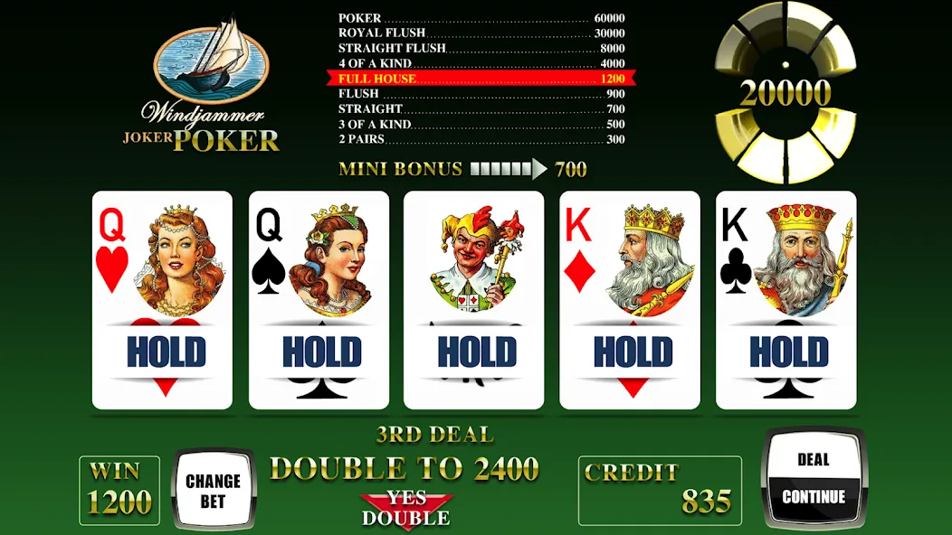 Windjammer Poker — скриншот 2 Windjammer Poker — скриншот 2