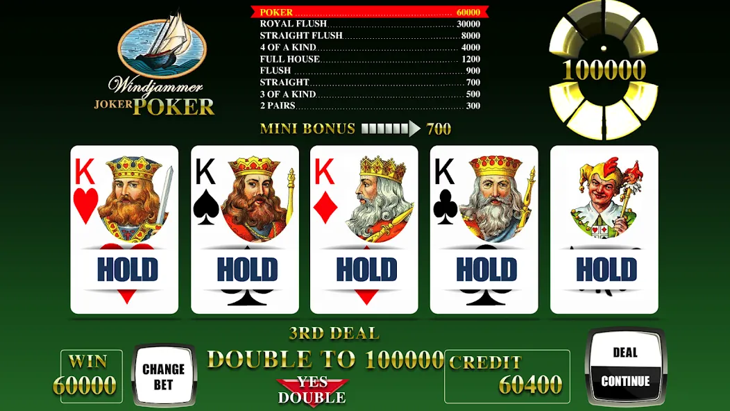 Windjammer Poker — скриншот 5