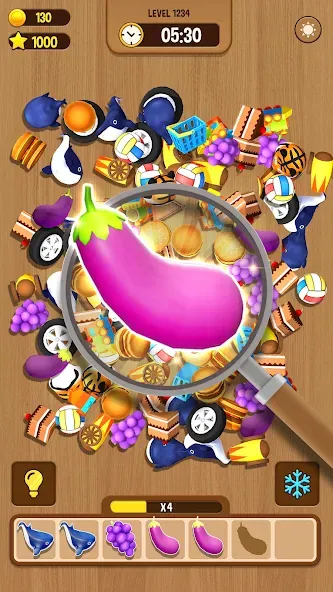 Match Triple 3D: Matching Tile (Матч Трипл 3Д) МОД/Взлом [Много монет, Открытые уровни и Мега MOD] Screenshot 1