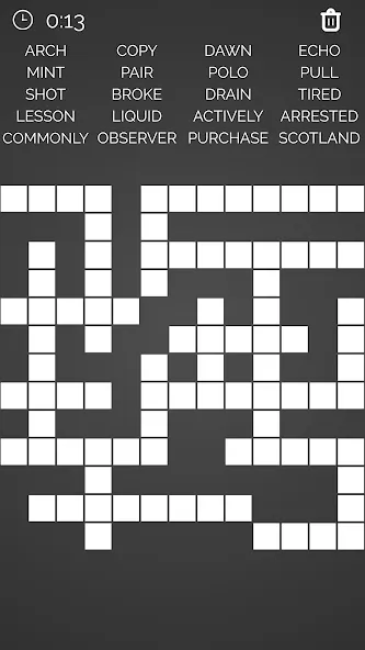 Crossword : Word Fill МОД/Взлом [Много монет, Открытые уровни и Мега MOD] Screenshot 3