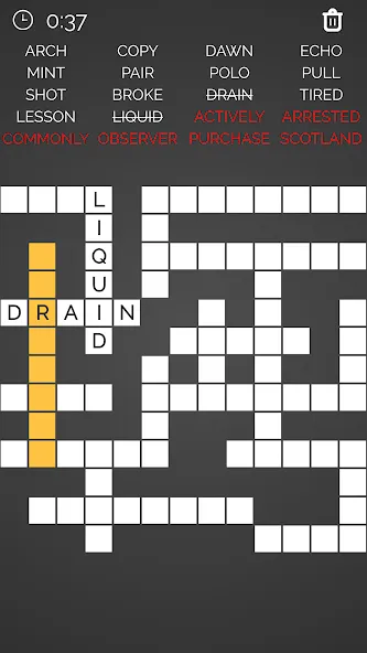 Crossword : Word Fill МОД/Взлом [Много монет, Открытые уровни и Мега MOD] Screenshot 4