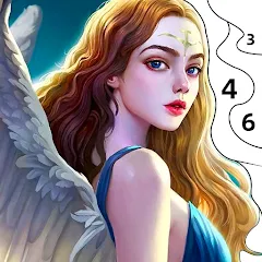 Скачать Angel & Devil Paint by Number Взлом (Много денег и подсказок) на Андроид бесплатно