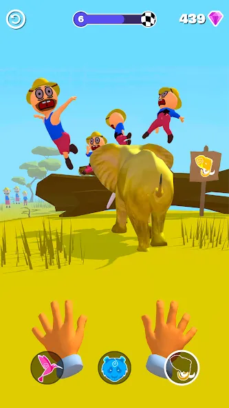Animal Master: Hardcore Safari (Анимал Мастер) МОД/Взлом [Много монет, Открытые уровни и Мега MOD] Screenshot 2