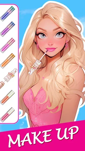Doll Makeover: dress up games (Долл Мейковер) МОД/Взлом [Меню, Бесконечные монеты и Открытые уровни] Screenshot 4