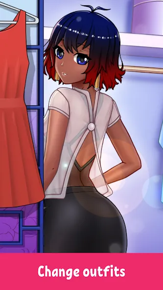 PP: Adult Games Fun Girls sims МОД/Взлом [Меню, Бесконечные монеты и Открытые уровни] Screenshot 5