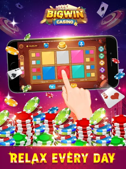 Bigwin - Slot Casino Online (Бигвин) МОД/Взлом [Все открыто, Дополнительные деньги и Меню MOD] Screenshot 4