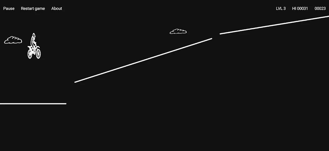 Crazy Moto Racer - 2D Racer (Крейзи Мото Рейсер) МОД/Взлом [Все открыто, Дополнительные деньги и Меню MOD] Screenshot 1