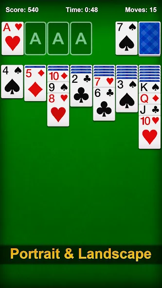 Solitaire - Classic Card Games МОД/Взлом [Много денег, Монет и Все открыто] Screenshot 2