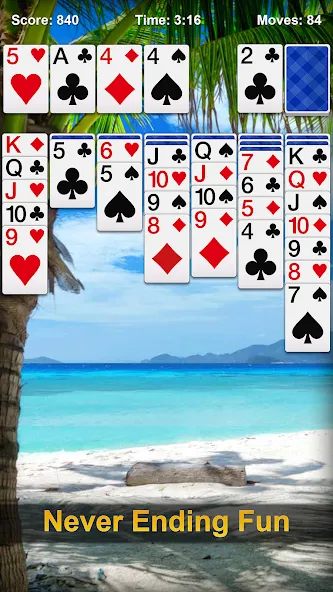 Solitaire - Classic Card Games МОД/Взлом [Много денег, Монет и Все открыто] Screenshot 4