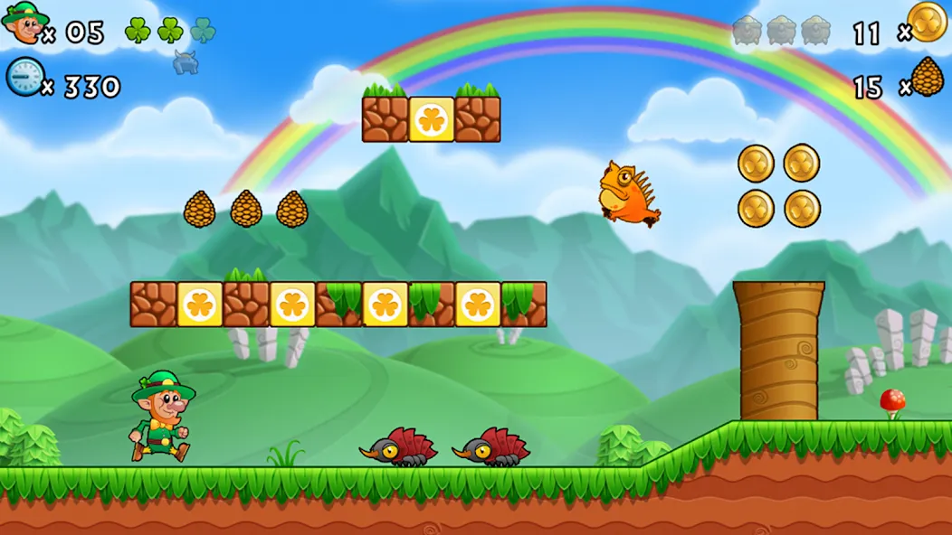 Lep's World 3 МОД/Взлом [Много денег, Монет и Все открыто] Screenshot 1