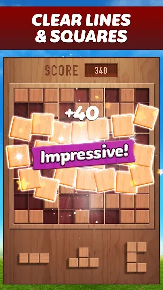 Woody 99 - Sudoku Block Puzzle (Вуди 99) МОД/Взлом [Много монет, Открытые уровни и Мега MOD] Screenshot 3