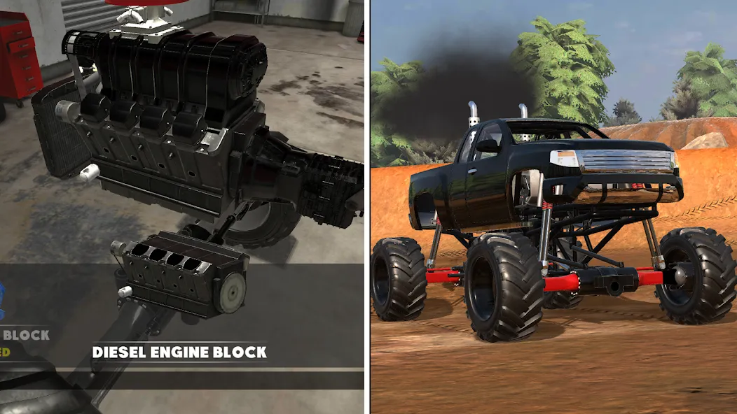 Trucks Off Road (Траки Офф Роад) МОД/Взлом [Много денег, Монет и Все открыто] Screenshot 2