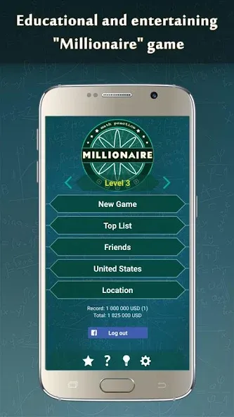 Math Game 2023 МОД/Взлом [Много денег, Монет и Все открыто] Screenshot 1
