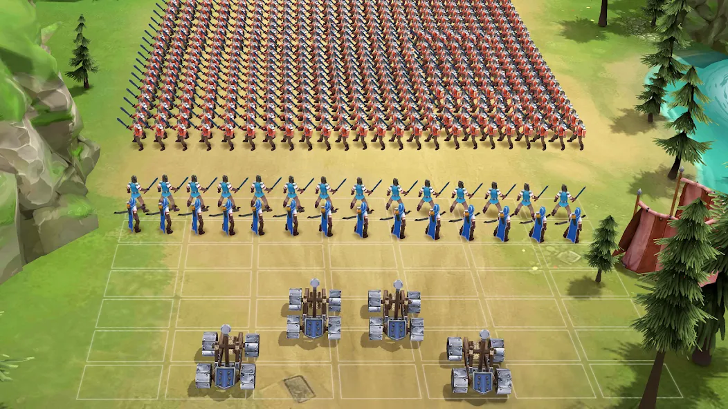 Kingdom Clash - Strategy Game (Кингдом Клаш) МОД/Взлом [Меню, Бесконечные монеты и Открытые уровни] Screenshot 2