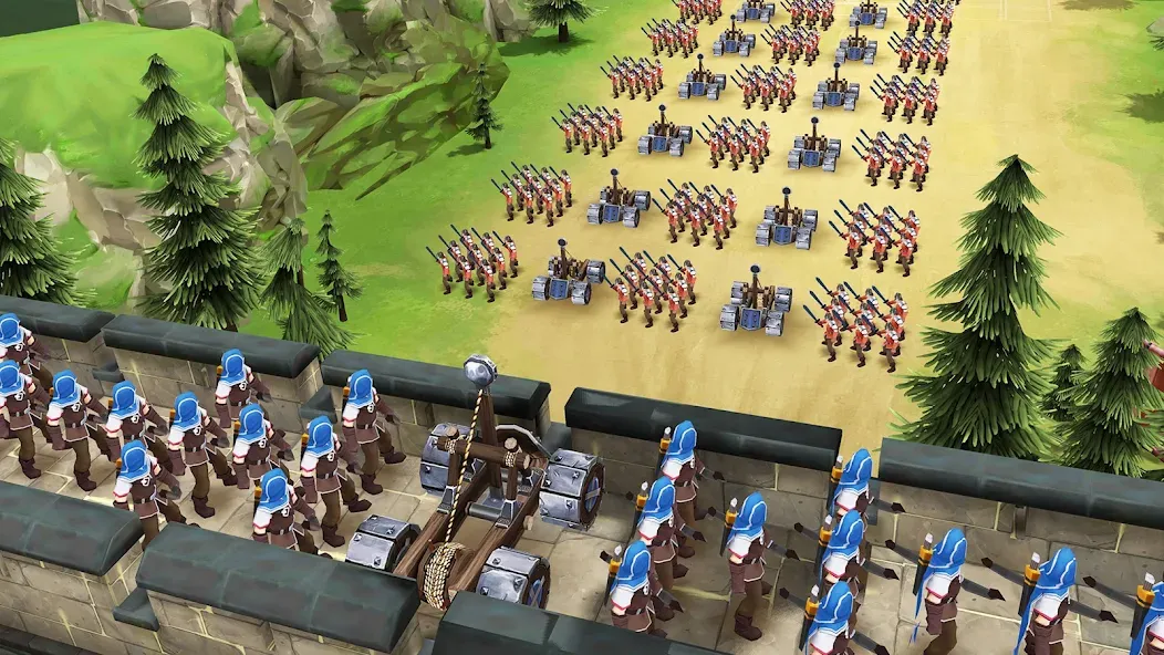 Kingdom Clash - Strategy Game (Кингдом Клаш) МОД/Взлом [Меню, Бесконечные монеты и Открытые уровни] Screenshot 4