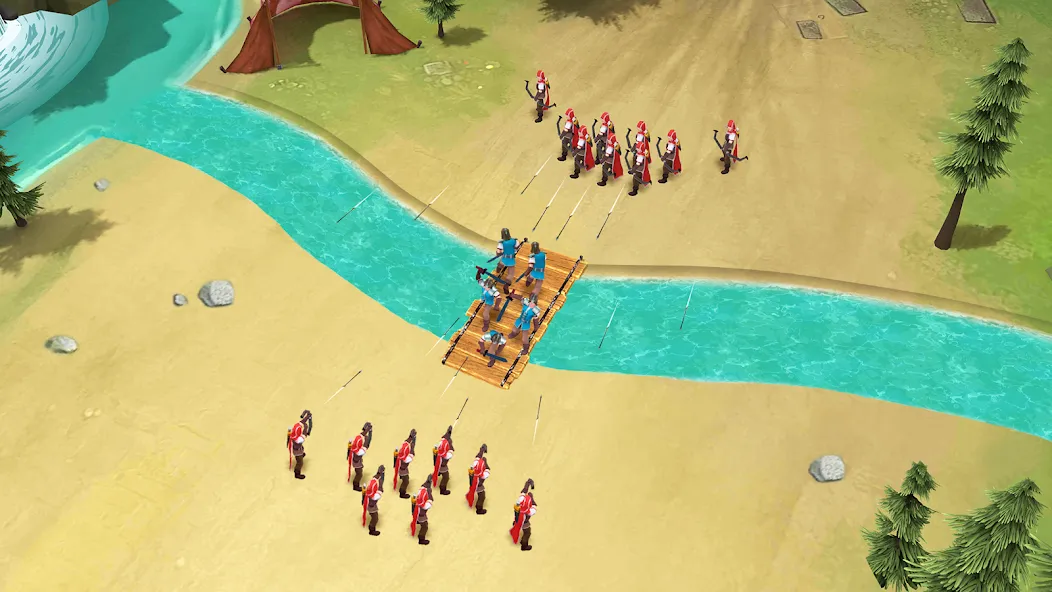 Kingdom Clash - Strategy Game (Кингдом Клаш) МОД/Взлом [Меню, Бесконечные монеты и Открытые уровни] Screenshot 5
