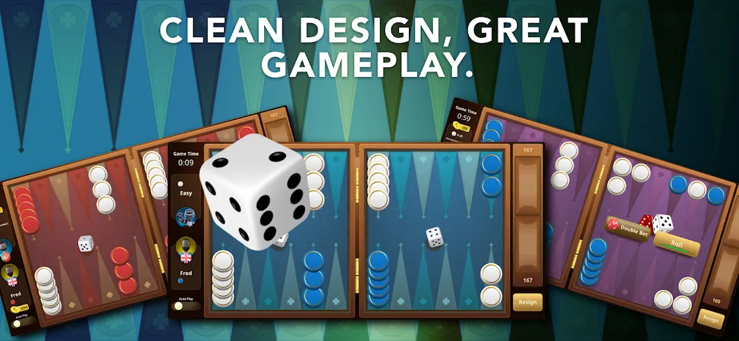 Backgammon Classic + Online МОД/Взлом [Много монет, Открытые уровни и Мега MOD] Screenshot 3