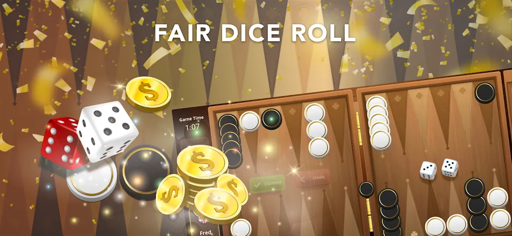 Backgammon Classic + Online МОД/Взлом [Много монет, Открытые уровни и Мега MOD] Screenshot 4