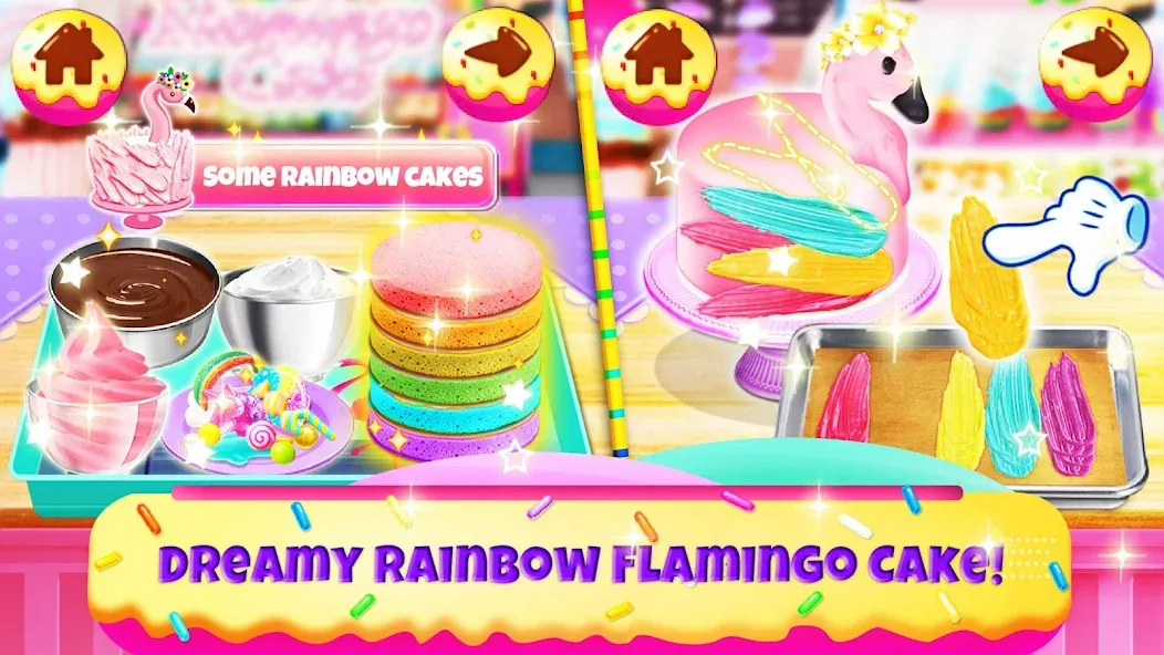 Baking! Cooking Games for Fun МОД/Взлом [Меню, Бесконечные монеты и Открытые уровни] Screenshot 1