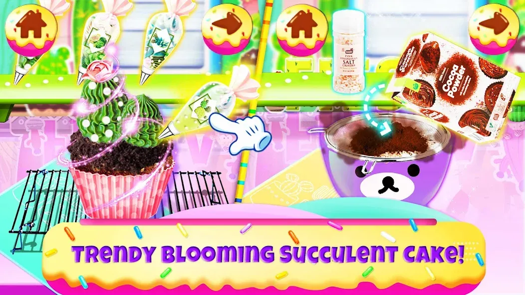 Baking! Cooking Games for Fun МОД/Взлом [Меню, Бесконечные монеты и Открытые уровни] Screenshot 3