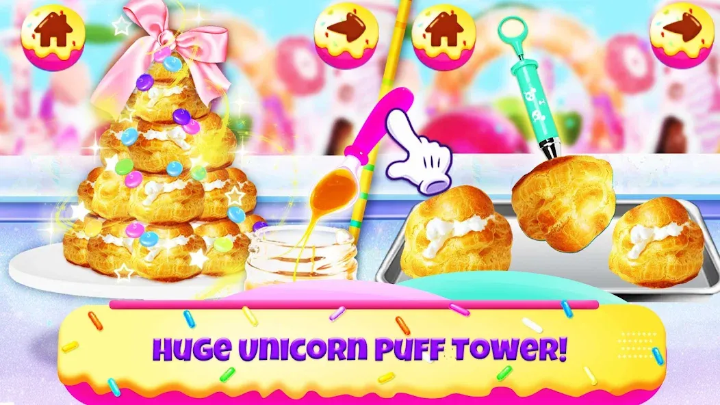 Baking! Cooking Games for Fun МОД/Взлом [Меню, Бесконечные монеты и Открытые уровни] Screenshot 4