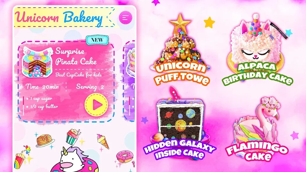 Baking! Cooking Games for Fun МОД/Взлом [Меню, Бесконечные монеты и Открытые уровни] Screenshot 5