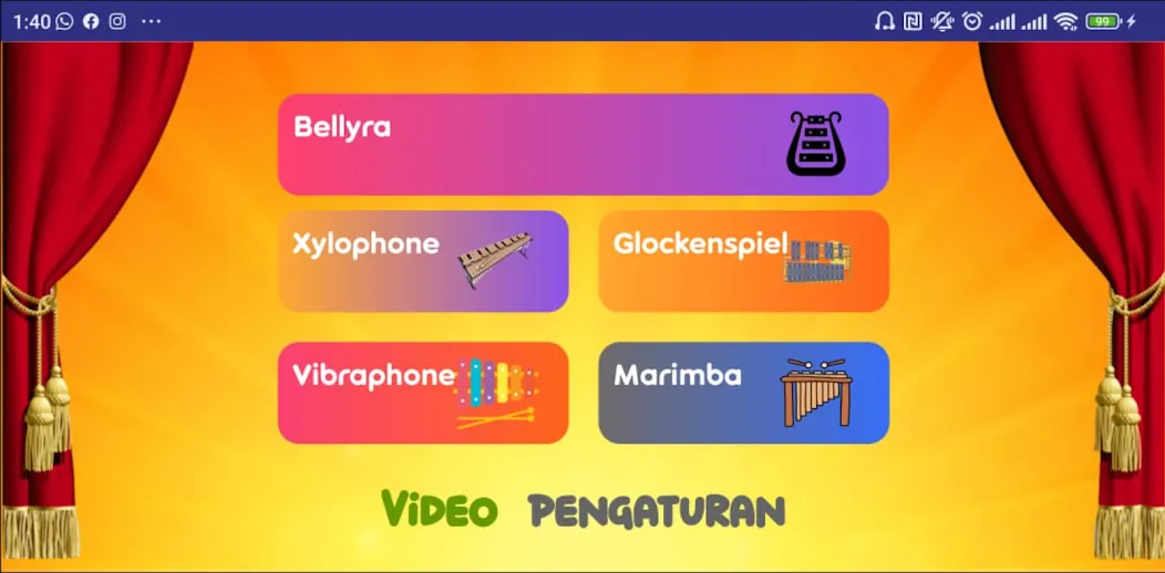 Virtual Marching Bells МОД/Взлом [Деньги, Монеты и Меню MOD] Screenshot 1